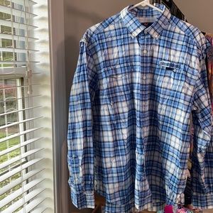 Men’s Vineyard Vines Harbor Shirt - Size Large
